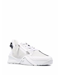 Мужские белые кроссовки от Fendi