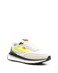 Мужские белые кроссовки от Fila