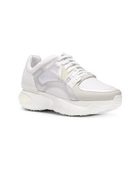 Мужские белые кроссовки от Fendi