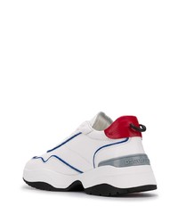 Мужские белые кроссовки от DSQUARED2