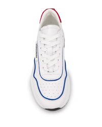 Мужские белые кроссовки от DSQUARED2