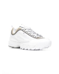 Мужские белые кроссовки от Fila