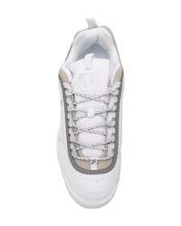 Мужские белые кроссовки от Fila