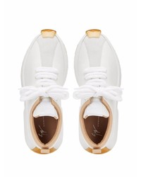 Мужские белые кроссовки от Giuseppe Zanotti