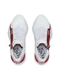 Мужские белые кроссовки от Fendi