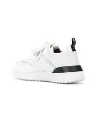 Женские белые кроссовки от Tod's