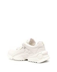 Мужские белые кроссовки от Salvatore Ferragamo