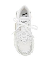 Женские белые кроссовки от Valentino