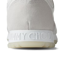 Мужские белые кроссовки от Jimmy Choo