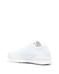 Мужские белые кроссовки от Kiton