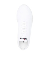 Мужские белые кроссовки от Kiton