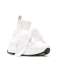 Женские белые кроссовки от MM6 MAISON MARGIELA