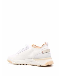 Мужские белые кроссовки от Santoni