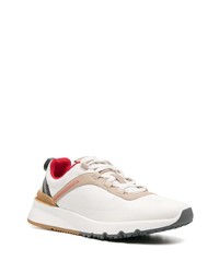 Мужские белые кроссовки от Brunello Cucinelli