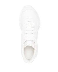 Мужские белые кроссовки от Alexander McQueen