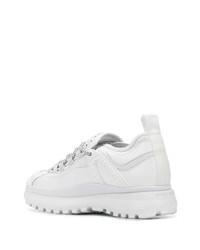 Мужские белые кроссовки от Giorgio Armani