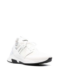 Мужские белые кроссовки от Tom Ford