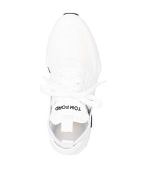 Мужские белые кроссовки от Tom Ford