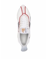 Мужские белые кроссовки от Lanvin