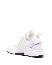 Мужские белые кроссовки от Tom Ford