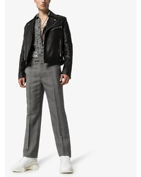 Мужские белые кроссовки от Versace