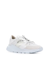 Мужские белые кроссовки от Leather Crown