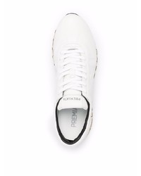 Мужские белые кроссовки от Premiata