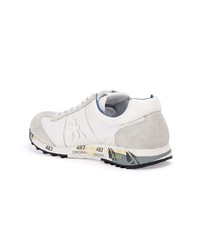 Мужские белые кроссовки от Premiata