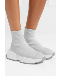 Женские белые кроссовки от MM6 MAISON MARGIELA