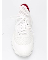 Мужские белые кроссовки от Fendi