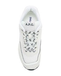 Женские белые кроссовки от A.P.C.