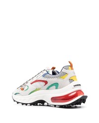 Мужские белые кроссовки от DSQUARED2