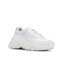 Женские белые кроссовки от Philipp Plein