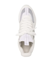 Мужские белые кроссовки от Alexander McQueen