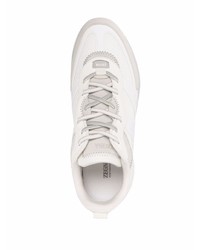 Мужские белые кроссовки от Zegna