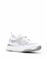 Мужские белые кроссовки от Salvatore Ferragamo