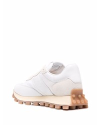 Мужские белые кроссовки от Tod's