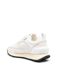 Мужские белые кроссовки от Balmain