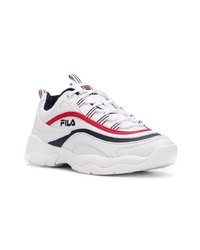 Женские белые кроссовки от Fila