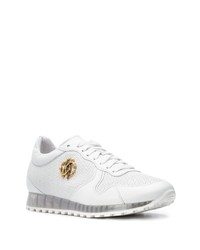 Мужские белые кроссовки от Roberto Cavalli