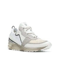 Мужские белые кроссовки от Leather Crown