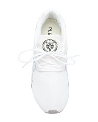 Мужские белые кроссовки от Plein Sport