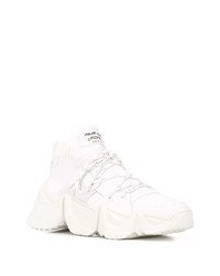 Мужские белые кроссовки от Philipp Plein