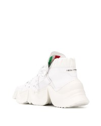 Мужские белые кроссовки от Philipp Plein