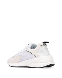 Мужские белые кроссовки от Diesel