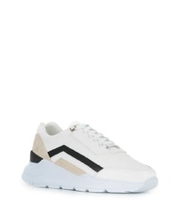 Мужские белые кроссовки от Buscemi