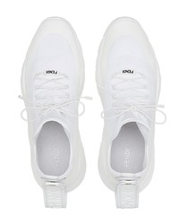 Мужские белые кроссовки от Fendi