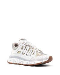 Мужские белые кроссовки от Versace