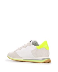 Мужские белые кроссовки от Philippe Model Paris