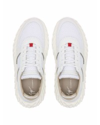 Мужские белые кроссовки от Giuseppe Zanotti